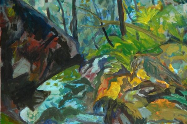 Photo of original painting by Erika Beck
Synthetic polymer on canvas 
H101xW76cm